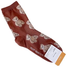 Good Quality Cartoon Elegant Lady Bear Women's Cute Socks Cotton Harajuku Style Woman Novelty Breathable Sox Christmas Gifts