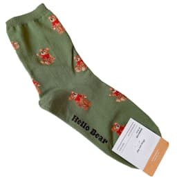 Good Quality Cartoon Elegant Lady Bear Women's Cute Socks Cotton Harajuku Style Woman Novelty Breathable Sox Christmas Gifts