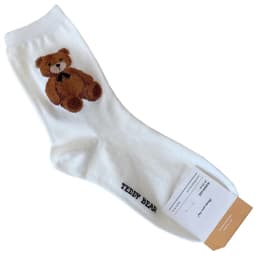 Good Quality Cartoon Elegant Lady Bear Women's Cute Socks Cotton Harajuku Style Woman Novelty Breathable Sox Christmas Gifts
