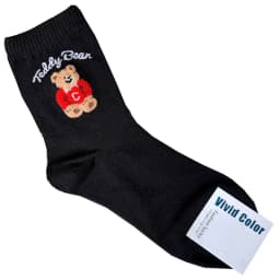 Good Quality Cartoon Elegant Lady Bear Women's Cute Socks Cotton Harajuku Style Woman Novelty Breathable Sox Christmas Gifts