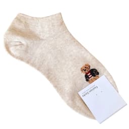 Good Quality Cartoon Elegant Lady Bear Women's Cute Socks Cotton Harajuku Style Woman Novelty Breathable Sox Christmas Gifts