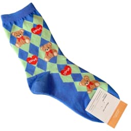 Good Quality Cartoon Elegant Lady Bear Women's Cute Socks Cotton Harajuku Style Woman Novelty Breathable Sox Christmas Gifts