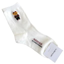Good Quality Cartoon Elegant Lady Bear Women's Cute Socks Cotton Harajuku Style Woman Novelty Breathable Sox Christmas Gifts
