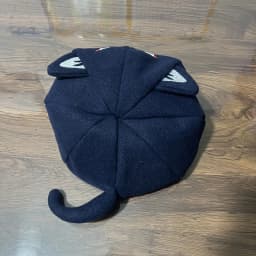 Hot Game Genshin Impact Scaramouche Cute Cat Cosplay Octagonal Hat Casual Wanderer Balladeer Beret Cap Accessories Gift