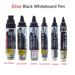 Pilot High Capacity Marking Pen Professional for White Board, Ultra-clean Erasing Water-based Replaceable Ink Idea Organizer Set