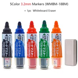 Pilot High Capacity Marking Pen Professional for White Board, Ultra-clean Erasing Water-based Replaceable Ink Idea Organizer Set