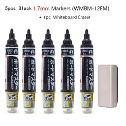 Pilot High Capacity Marking Pen Professional for White Board, Ultra-clean Erasing Water-based Replaceable Ink Idea Organizer Set