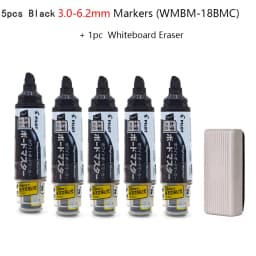 Pilot High Capacity Marking Pen Professional for White Board, Ultra-clean Erasing Water-based Replaceable Ink Idea Organizer Set