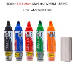 Pilot High Capacity Marking Pen Professional for White Board, Ultra-clean Erasing Water-based Replaceable Ink Idea Organizer Set