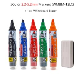 Pilot High Capacity Marking Pen Professional for White Board, Ultra-clean Erasing Water-based Replaceable Ink Idea Organizer Set
