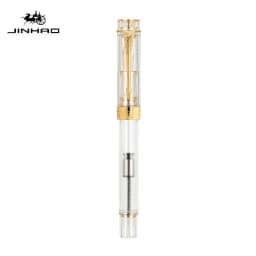 Jinhao 100 Fountain Pen Golden Arrow Clip Luxury Executive Pens M/F/EF Nib Writing ink Pens Stationery Office School Supplies