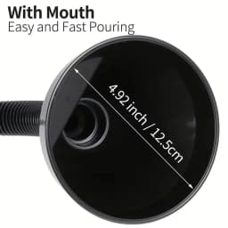 1 PC Multi Functional Flexible Funnel: Spill-Proof Oil Changing Tool with Wide Mouth & Handle Automobile