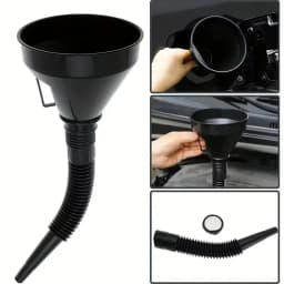 1 PC Multi Functional Flexible Funnel: Spill-Proof Oil Changing Tool with Wide Mouth & Handle Automobile
