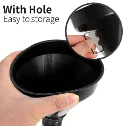 1 PC Multi Functional Flexible Funnel: Spill-Proof Oil Changing Tool with Wide Mouth & Handle Automobile