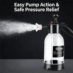 Car washing spray pot foam spray pot 2L spray type with pressure relief valve for household car spray hand pressure spray pot
