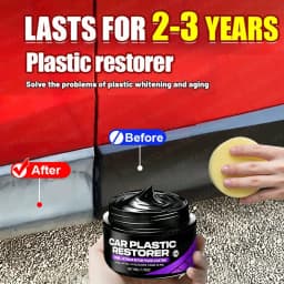 Car Plastic Restorer Back To Black Gloss Auto Interior Leather & Panel Renewal Wax Coating Agent Auto Polish And Repair Coating