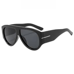 New Trendy Oversized Large Frame Y2K Cat Eye Sunglasses for Women Vintage Retro Oval Gradient Sunglasses UV400 Decoration Shades