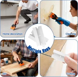 Replacement Scraper Blades Adhesive Scraper Cutter Car Sticker Remover Glass Paint Scraper Cleaning Tool for Removing Label Glue