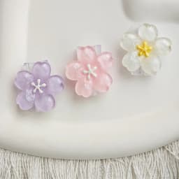 2pcs Cherry Blossom Cable Protector Cord Saver Sleeve Data Line Protection Kit For iPhone/Type-C Charging Interface
