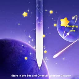 Kaco kawaii Rotary Gel Ink Pen FIRST Heart Cute Caneta 0.5MM Fine Point Smooth Writing Pens with 2 Refill Office School Supplies