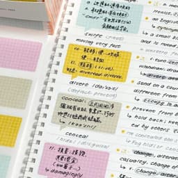100PCS/Set Pull-out Memo Pad Creative Sticky Note Full Adhesive Labels Stickers DIY Scrapbook Sticker Student Tearable Notepad