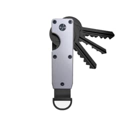 Key Organizer Compact Holder Metal Key Chain Minimalist Key Case Holder for Keychain Secures 2-6 Keys