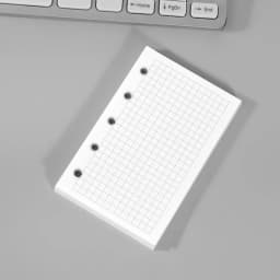 M5 Loose Leaf Notebook Refill Spiral Binder Inner Page Weekly Monthly To Do Line Dot Grid Inside Paper Stationery