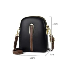 Lightweight Mini Crossbody Shoulder Phone Bag Retro All-match Vertical Cellphone Bag Women Crossbody Leather Shoulder Bags