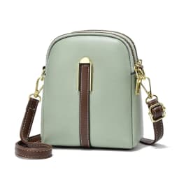 Lightweight Mini Crossbody Shoulder Phone Bag Retro All-match Vertical Cellphone Bag Women Crossbody Leather Shoulder Bags