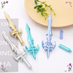 24 Pcs Neutral Pens Anime Arts Design Student Water Based Pen Personality Stationery Writing Supplies