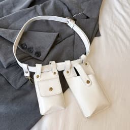Designer Women Waist Bag 2024 summer Belt bag Phone Pack Trend Candy color Leather Shoulder Crossbody Chest Bags Lady Fanny Pack