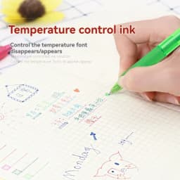 Colors 0.5/0.7mm Magic Retractable Erasable Pen  Gel Pen Set Erasable Refill Rod Office School Writing Tool Press pen