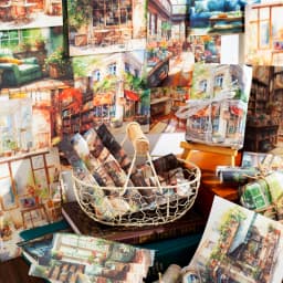 Yoofun 30sheets Street Corner Scenery Material Paper Aesthetic Scrapbooking Collage Junk Journal Decor Aesthetic DIY Paper
