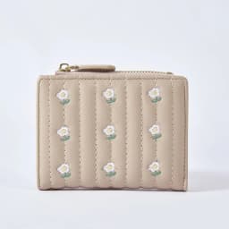PU Leather Short Wallet New Mini Zipper Money Bag Solid Color Flower Card Holders Girl
