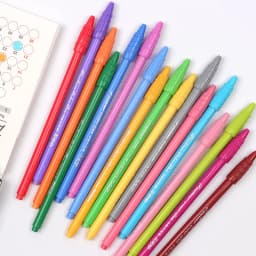 24Color Colorful Fine Point Pens for Bullet Journaling Note Taking Writing Drawing Coloring Cute Japanese Stationery Vintage Pen