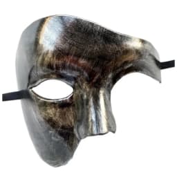 1pcs Carnival One Eye Half Face Ghost Mask Antique Opera Ghost Party Role Play Mask