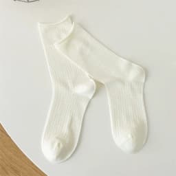 Socks For Women Thin Summer New Candy Color Hollow Out Loose Socks Women's Casual Basic Sweet Girls Fashion Long Socks Comfort