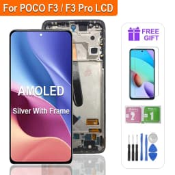 6.67" Super AMOLED LCD For Xiaomi Poco F3 LCD M2012K11AG LCD Touch Screen Digitizer Assembly For Xiaomi POCO F3 Pro LCD Screen