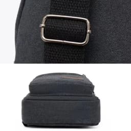 Large Capacity Men Chest Bag High Quality Light Weight Canvas Chest Pack Spatial Layering Sling Bag