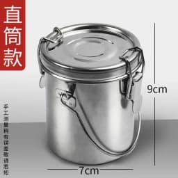1pc Stainless Steel Single/Double Dipper Palette Cup Oil Container Paint Megilp Turpentine Solvent Container with Screw Cap