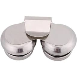 1pc Stainless Steel Single/Double Dipper Palette Cup Oil Container Paint Megilp Turpentine Solvent Container with Screw Cap