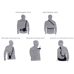 Walkie Talkie Universal Pounch Nylon Case Two Way Radio Holder Bag for Motorola for Baofeng MSC20A