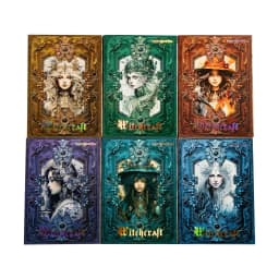 30pcs/lot Memo Pads Material Paper The Secret of Witchcraft Junk Journal Scrapbooking Cards Retro Background Decoration Paper