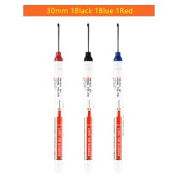 1/3Pcs/Set Long Head Markers Bathroom Woodworking Decoration Multi-purpose Deep Hole Marker Pens Red/Black/Blue/Green/White Ink