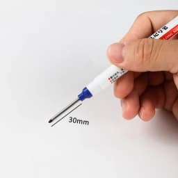 1/3Pcs/Set Long Head Markers Bathroom Woodworking Decoration Multi-purpose Deep Hole Marker Pens Red/Black/Blue/Green/White Ink