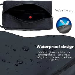 Travel Men's Toiletry Bag Large Capacity Waterproof Portable Travel Necessaire Case Cosmetic Bag for Men Women Beauty Wash Pouch