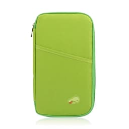 Travel Wallet Bag Purse Zip Case Organiser Passport Document Tickets Holder