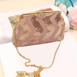 1 PC Sequined Single-Shoulder Crossbody Bag, Holding a Makeup Bag, Women's Wallet Mobile Phone Bag Chain Bag