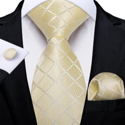 Elegant Beige Yellow Floral Plaid Paisley Solid Ties for Men 8cm Wedding Prom Groom Necktie Cravat Accessories Gift