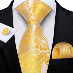 Elegant Beige Yellow Floral Plaid Paisley Solid Ties for Men 8cm Wedding Prom Groom Necktie Cravat Accessories Gift